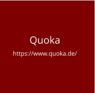 Quoka https://www.quoka.de/