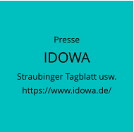 PresseIDOWAStraubinger Tagblatt usw. https://www.idowa.de/